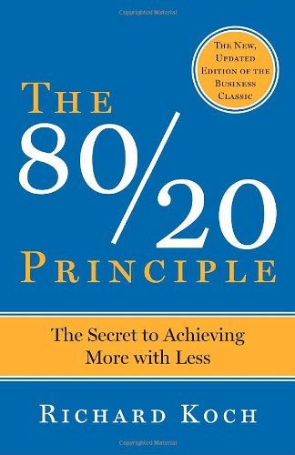 Cover for the book The 80/20 Principle