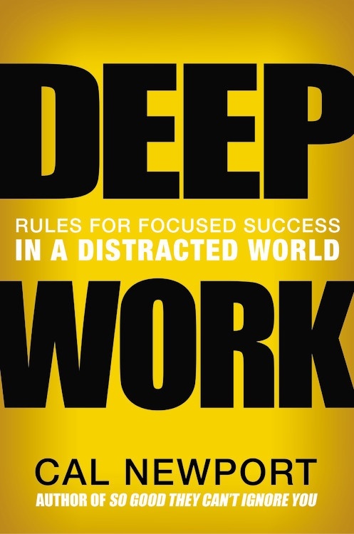 Cover for the book Deep Work