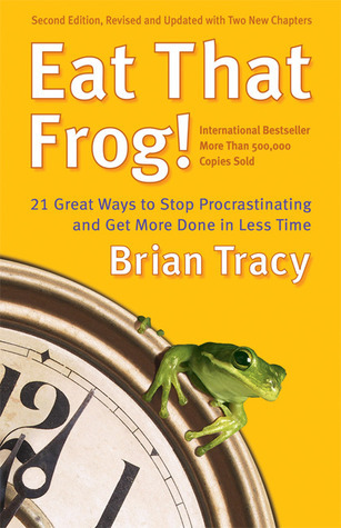 Eat That Frog by Brian Tracy book cover